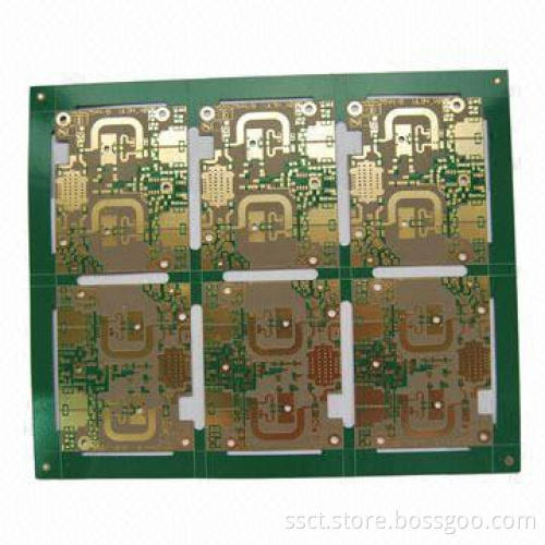High-frequency Two-layer PCB Board for Communication Device with Teflon RF35 Material